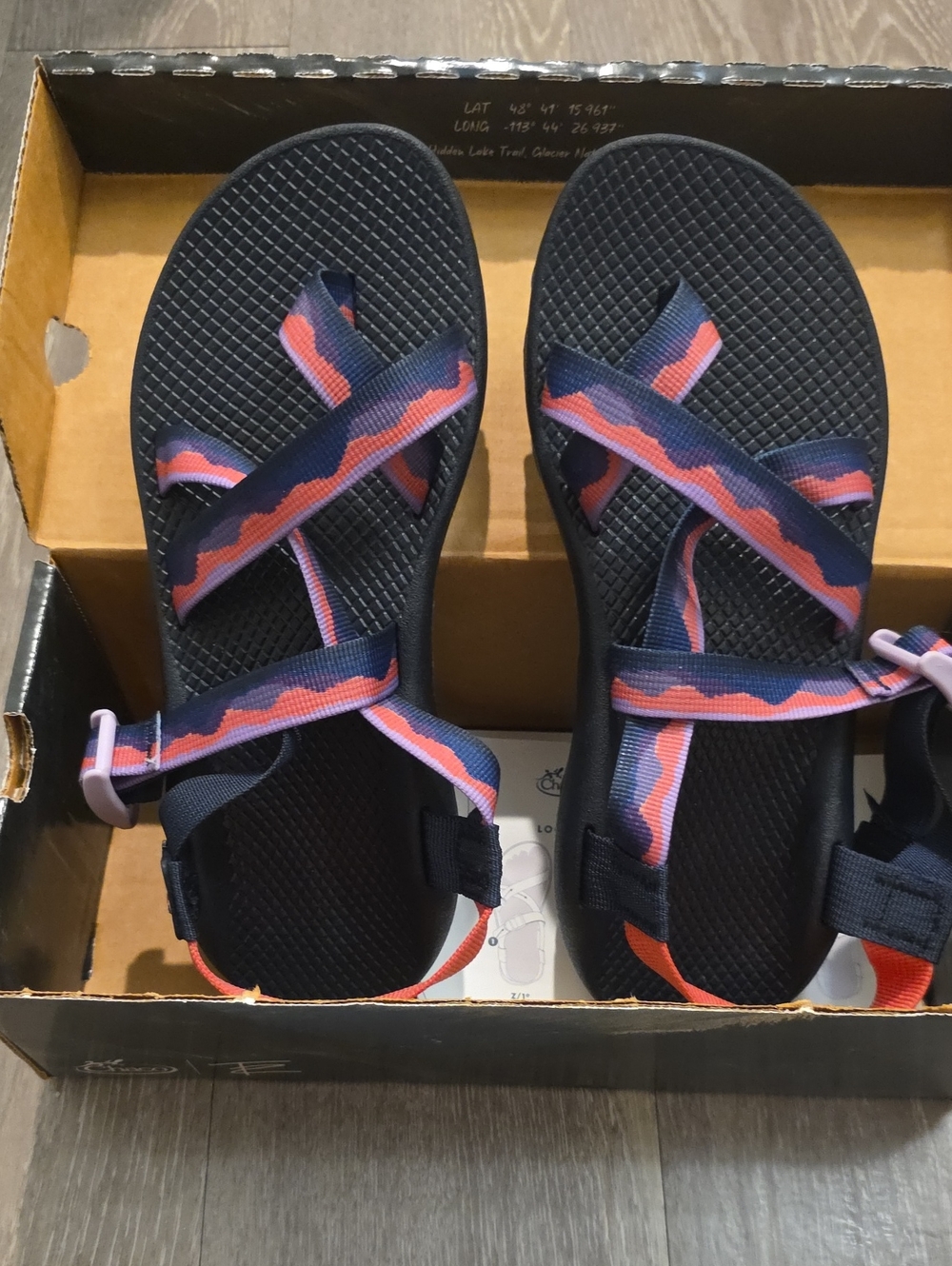 NWT Chaco Z/2 Classic Sandals Women's 10 Pink Sunset Hiking Outdoor